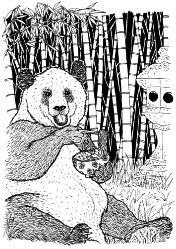 Panda d'Anniversaire